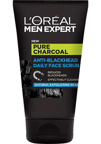 Men Expert Pure Charcoal Scrub Produktbillede Forside